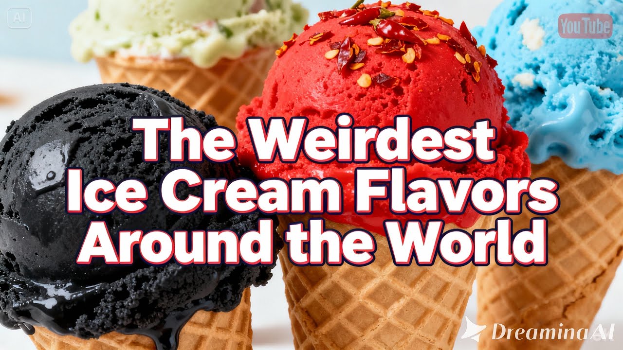 The Weirdest Ice Cream Flavors Around the World