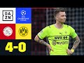 Negativleistung Dortmund Geht Unter Ajax Dortmund 4 0 UEFA Champions League DAZN