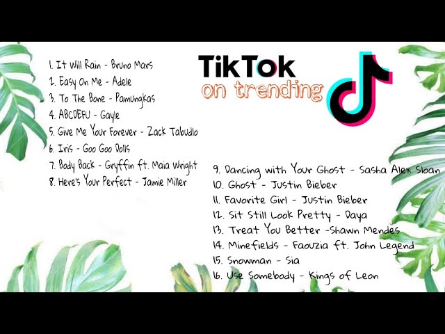 Lagu Barat Viral Tiktok (Cover & Lirik) ~ Tiktok Song Top Hits (Cover & Lyrics)
