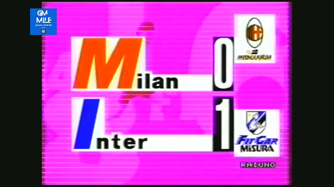 1990-91 (9^ - 18-11-1990) Milan-INTER 0-1 [Berti] Servizio D.S.Rai1
