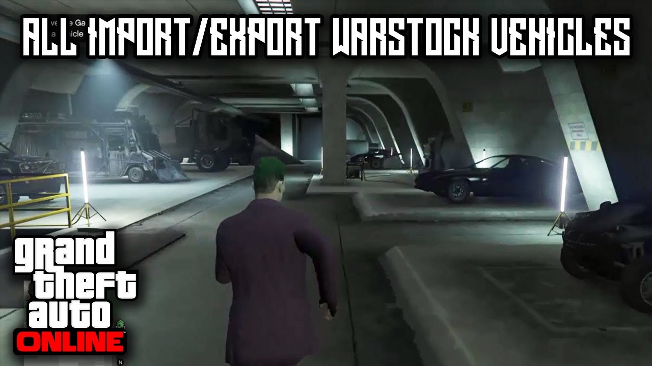 All Import/Export DLC WarStock Vehicles GTA 5 Online YouTube