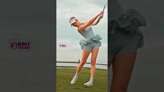 Amazing Golf Swing you need to see | Golf Girl awesome swing | Golf shorts | Claire Hogle
