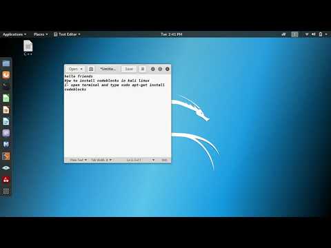 How to install code block in kali linux