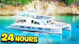 I Spent 24 Hours on a $1,492,923 Yacht! Update