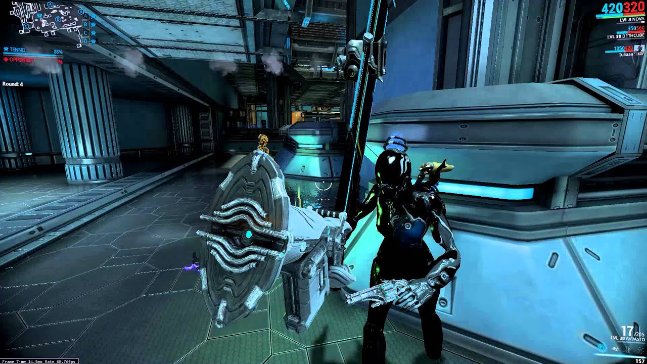 Warframe Visual Bug - Archwing Weapons in normal Mission