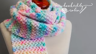 QUICK & EASY Dreamy Crochet Scarf!