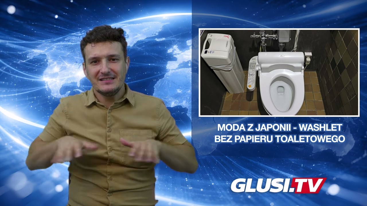 Moda z Japonii - washlet bez papieru toaletowego
