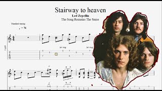 Led Zepellin, Stairway To Heaven Guitar Tab