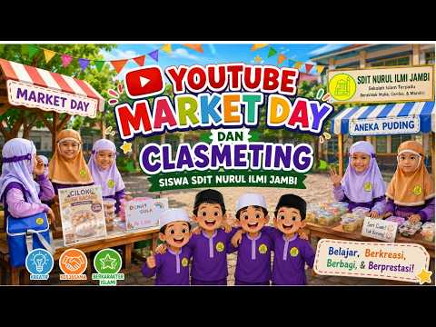 Market Day and Class Meeting Highlights: SDIT Nurul Ilmi Jambi Students