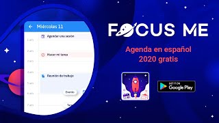 Focus Me: Agenda en español 2020 gratis screenshot 3