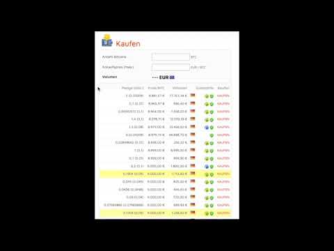 Bot auf bitcoin.de