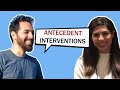 Antecedent interventions with jeanne luis bcba