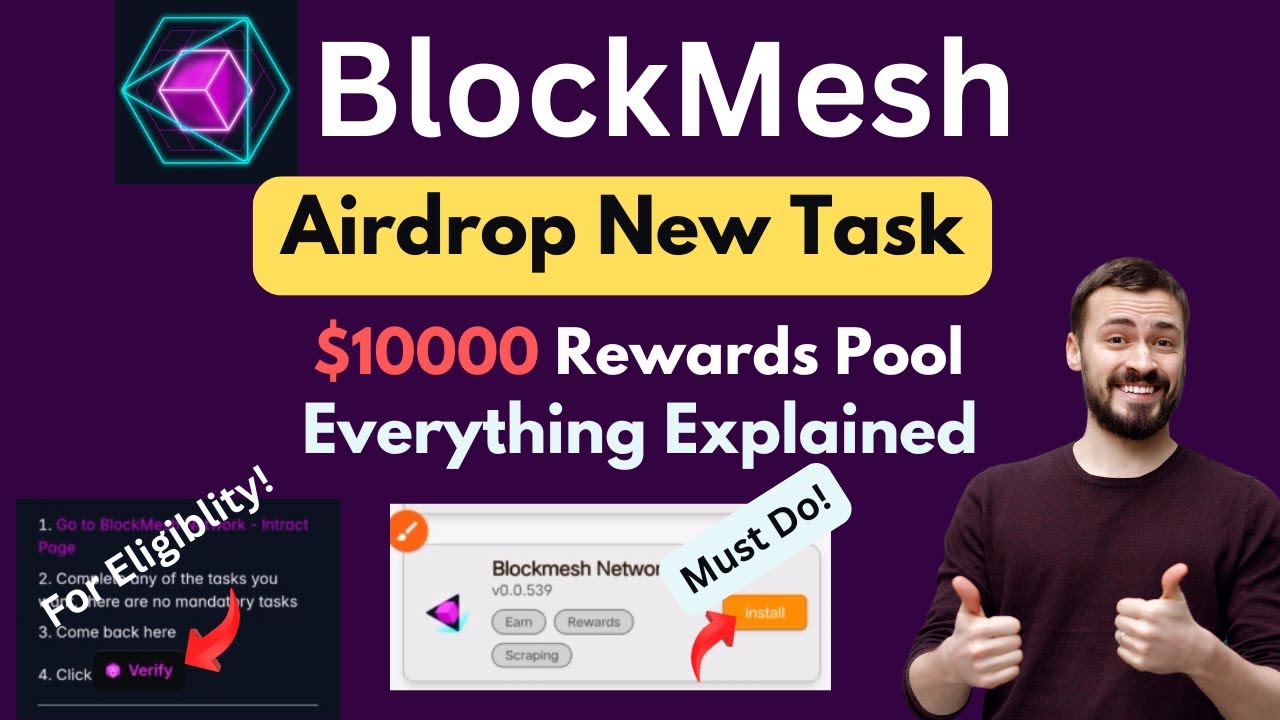 Blockmesh Airdrop New Task | Blockmesh WootzApp Task | Blockmesh Interact Task | Blockmesh Update