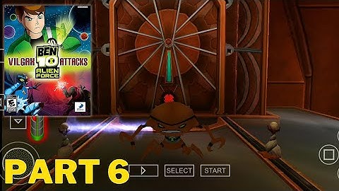 Ben 10 Alien Force Vilgax Attack Level 4 | Ppsspp Emulator | Ben 10 Ps2