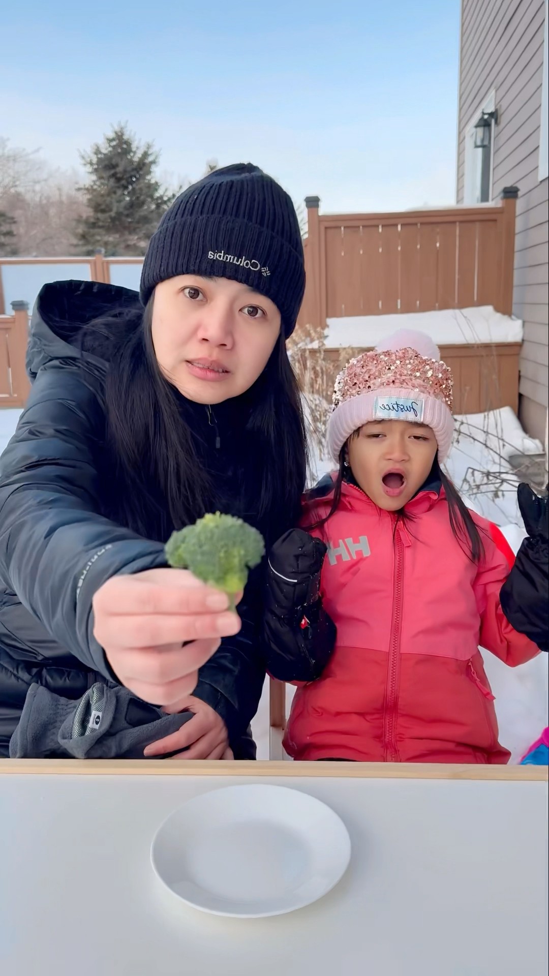 She doesn’t like vegetable ????❤️✅