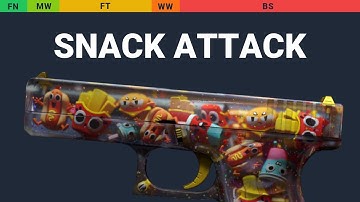 Glock-18 Snack Attack - Skin Float And Wear Preview