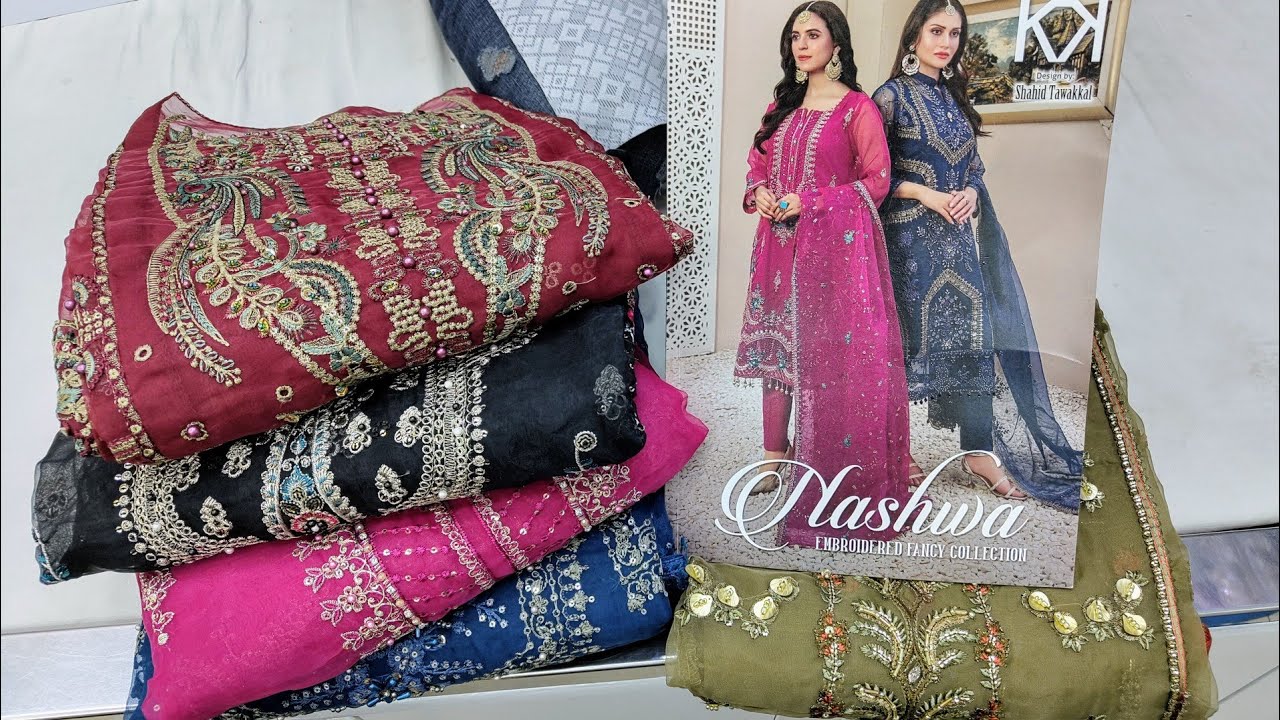 Tawakkal NASHWA Latest Organza Dress Collection Pakistani Tawakkal tawakkal-nashwa-latest-organza-dress-collection-pakistani-tawakkal