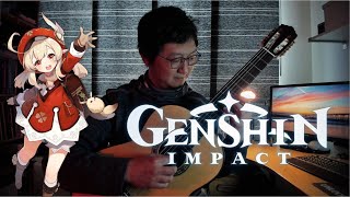 GENSHIN IMPACT v.1.6: Sunshine Beach Classical Guitar Solo w/Tabs