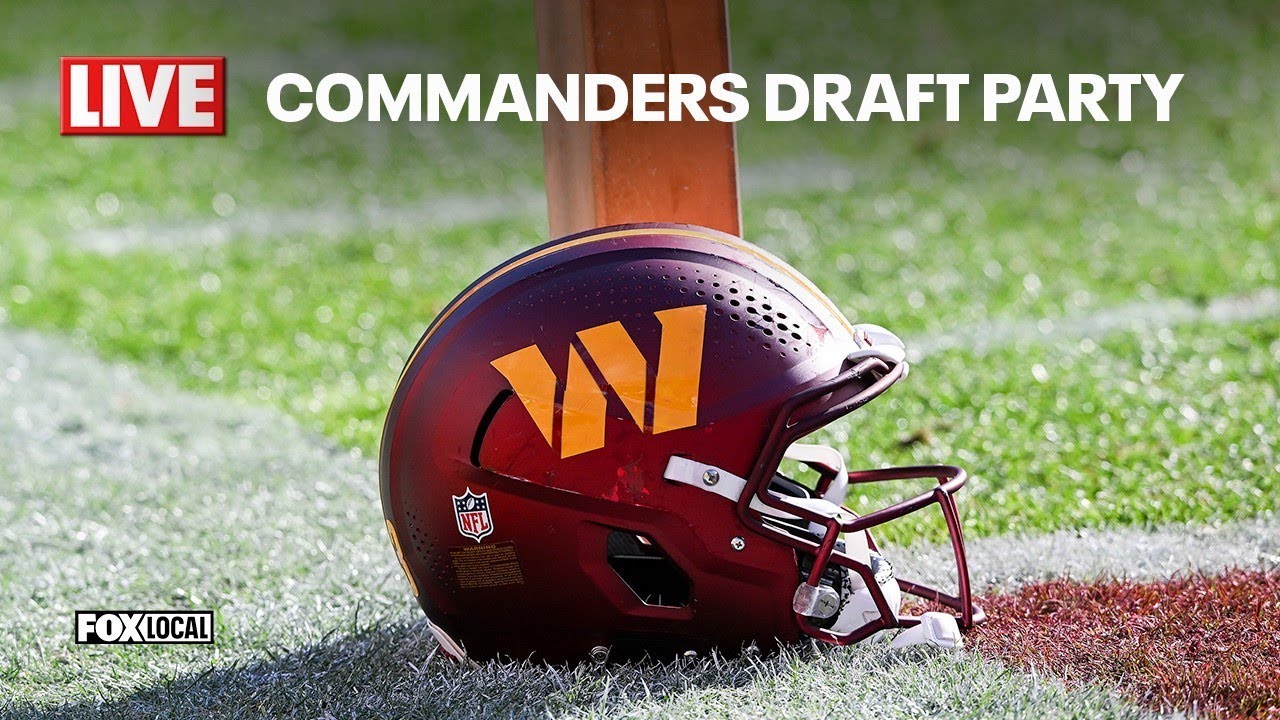 LIVE: Washington Commanders Draft Party