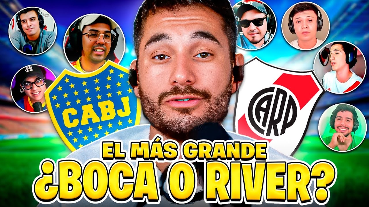 ¿DEBATIMOS QUIÉN ES EL MÁS GRANDE BOCA O RIVER?  LOS MOSQUETERMOS CON INVITADO ARGENTINO