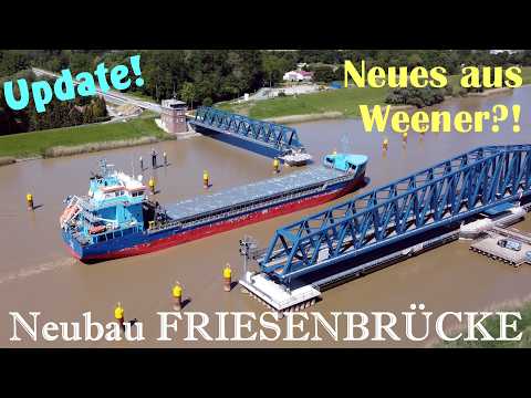 Update Neubau Friesenbrücke: Der Countdown läuft! Bauzustand Mai 2026
