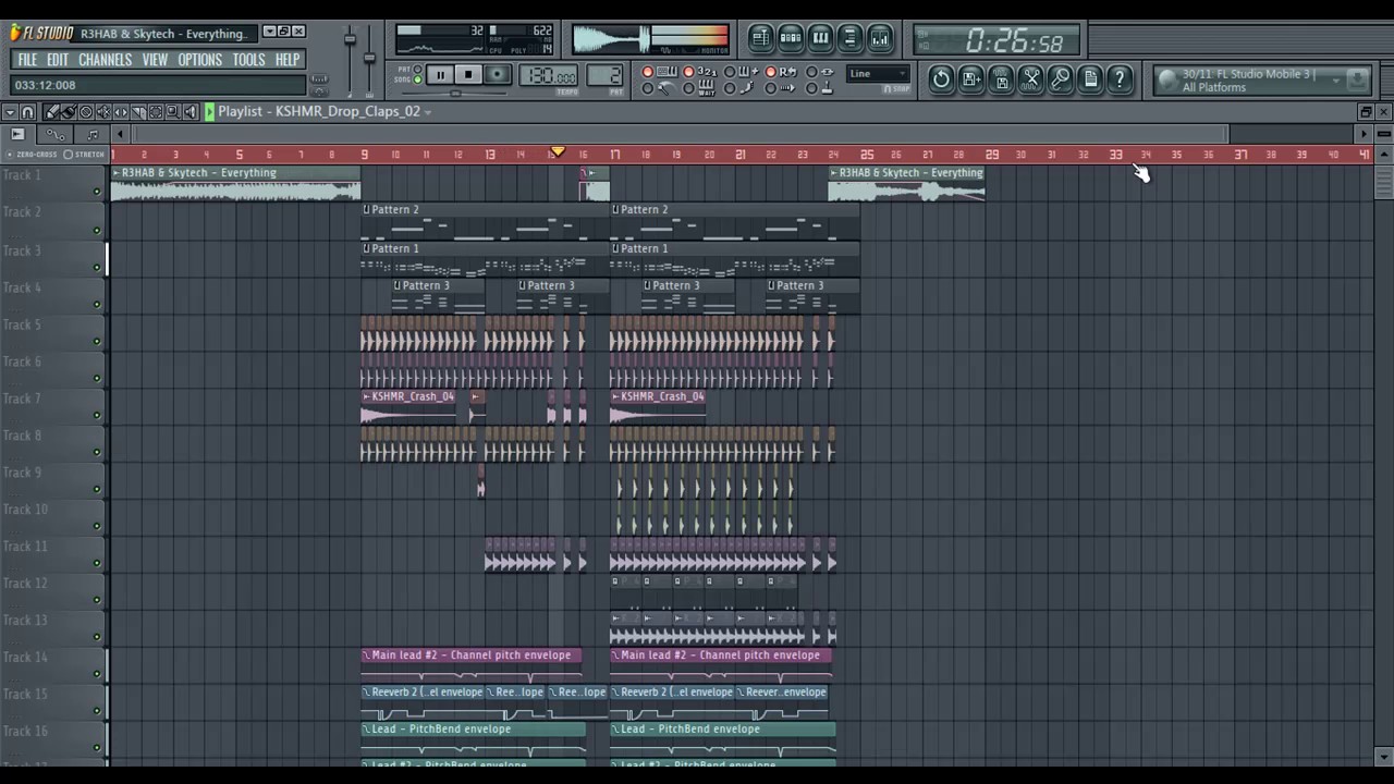 R3HAB & Skytech - Everything (FL Stuio Remake +FLP+Presets)