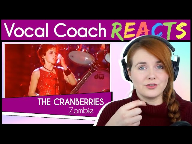 Vocal Coach reacts to The Cranberries - Zombie (Dolores O'Riordan 1999 Live) class=