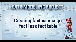Data modeling project: Creating fact campaign, fact less fact table