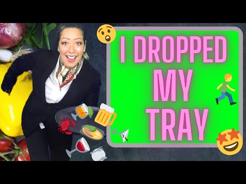 WHAT TO DO IF YOU DROP A TRAY | RESTAURANT SERVICE TRAINING