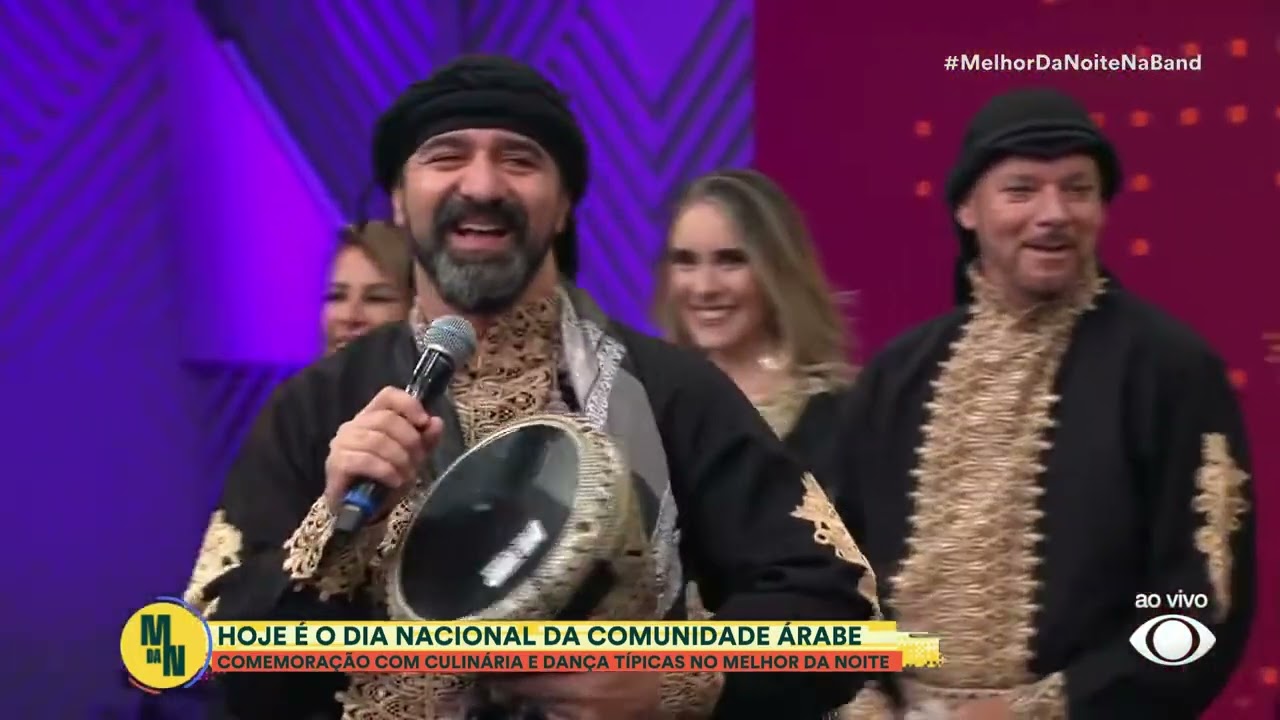 Dabke Yalla Shabab no Programa o Melhor da Noite na Band