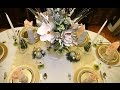 DIY | Dollar Tree Holiday Centerpiece and Tablescape