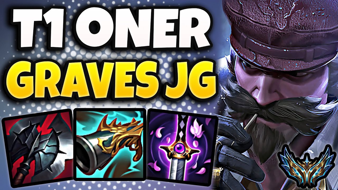 T1 Oner Graves vs Master Yi [ Jungle ] Korea Challenger Patch 14.3 ✅