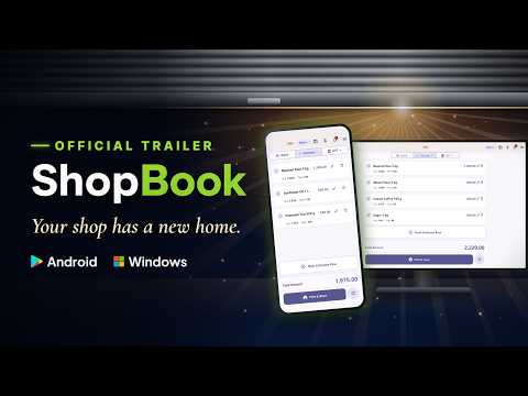 Paper Bills Are Over | ShopBook – Official Launch Trailer