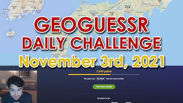 Japan Again! - Geoguessr Daily Challenge (November 3rd,  2021)