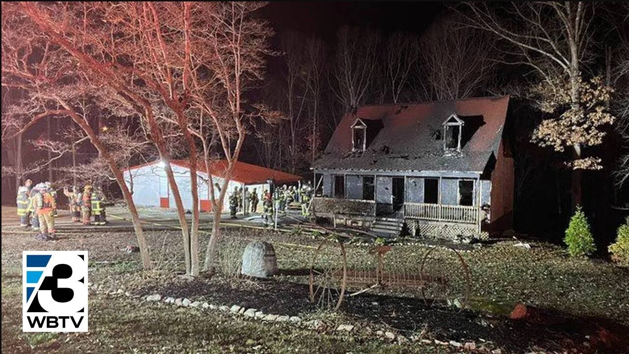 Two Teens Escape Burning House, Firefighter Suffers Minor Injuries In ...