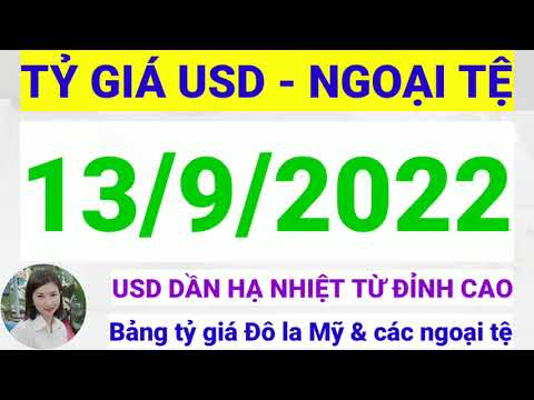 Video Tỷ giá USD - Ngoại tệ hôm nay ngày 13 tháng 9 năm 2022... - youtube
