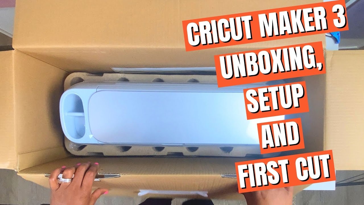 Cricut Maker 3 for Beginners: Unbox, Setup, & First Cut! (CRICUT