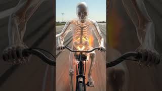 Jet engine on a bicycle