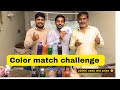 Match the same color challenge game funny video 