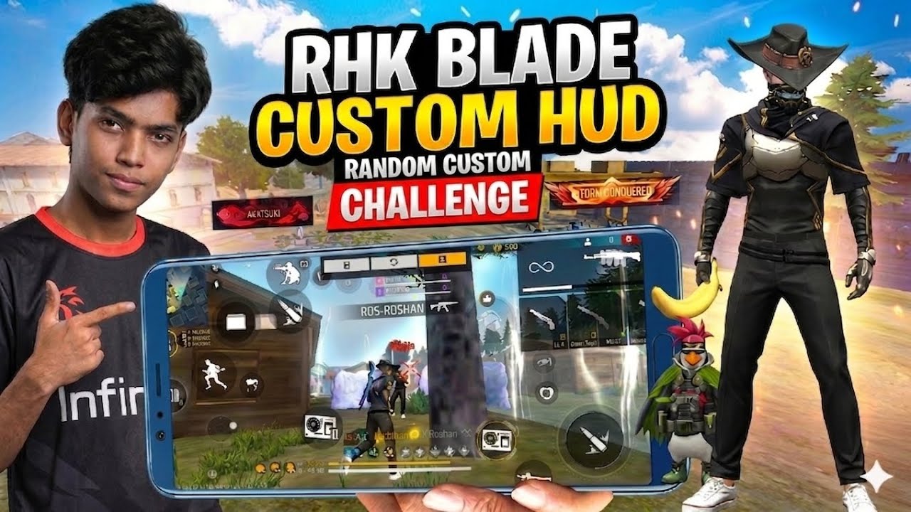 Hud Copy RHK Blade HUD Copy করে Challenge দিলাম 😎 Result কি হলো দেখো! - YouTube