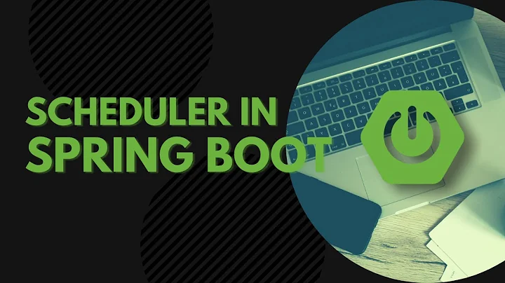 How to Schedule Tasks/Jobs in Springboot using @Scheduled annotation