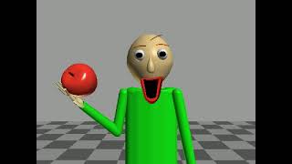Anim8or/BALDI EATS APPLE
