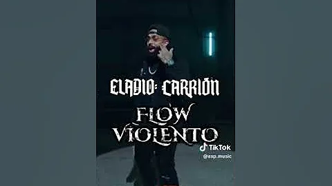 Eladio Carrion cantando Flow Violento de Plex
