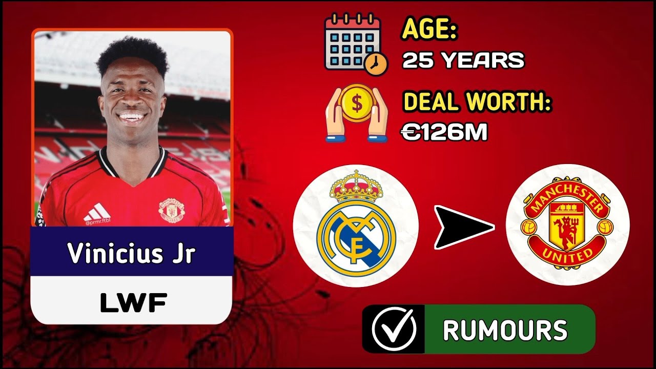 DONE DEAL ✅ Manchester United Confirmation Transfer News 2026 🥶 Vinicius To Manchester 😱