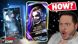 I Found Him! How to Get LIMITED EDITION The Fiend Bray Wyatt in WWE SuperCard!