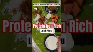 Healthy Lunch Menu - Ep 1 | Protein Iron rich🍲#shortsindia #food #feedshorts #healthylunch #lunchbox