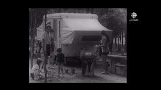 Le camping au Québec dans les années 70