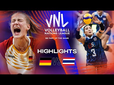 🇩🇪 GER vs. 🇹🇭 THA – Highlights Week 2 | Women's VNL 2023