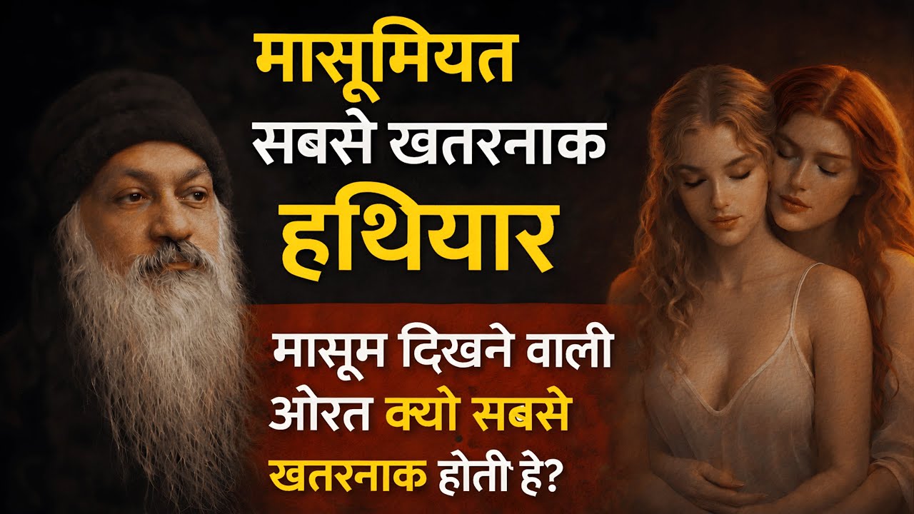 Osho – मासूमियत सबसे ख़तरनाक हथियार  #Osho #OshoInspired #OshoHindi #OshoPravachan