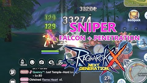 [ROX] Ragnarok X: Next Generation SNIPER INT LUCK AFK GRIND